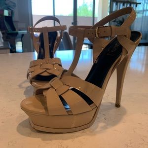 YSL ORIGINAL TRIBUTE. Size 38 used, minor and tear